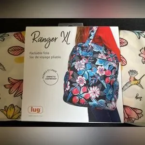 Lug Ranger XL Packable Tote Bag - Hummingbird Floral lug | Bags | Lug Ranger Xl Packable Tote Bag Hummingbird  main image 4